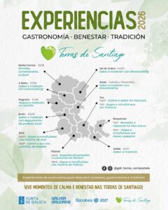 ProgramaExperiencias2026TerrasdeSantiagoLatexosdeTurismoGDRTerrasdeCompostela